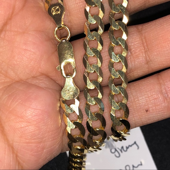 Cuban link pure Italian 925 stamp daily wear chain - Picture 4 of 5